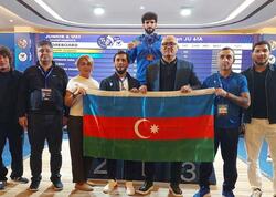 Qasım İsmayılov Avropa birinciliyində 3 medal qazandı