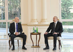 Prezident İlham Əliyev Gürcüstanın ölkəmizdə yeni təyin olunmuş səfirini qəbul edib - (Foto)