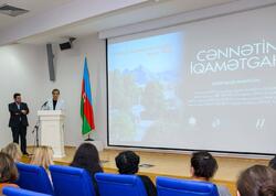 Milli İncəsənət Muzeyində “Cənnətin İqamətgahı” filmi nümayiş olunub - <span class="color_red">(Foto)</span>