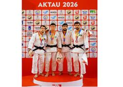 Azərbaycan cüdoçuları Asiya Açıq Turnirinin ilk günündə 8 medal qazanıblar