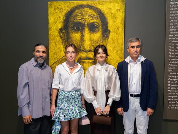 Alyona Əliyeva Anar Hüseynzadənin "O" adlı sərgisindən görüntülər paylaşıb - <span class="color_red">(Foto)</span>