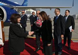 Sahibə Qafarova Qırğız Respublikasına səfərə gəlib - <span class="color_red">(Foto)</span>