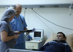 Hərbçimiz ürəyindən əməliyyat olundu - <span class="color_red">(Video)</span>