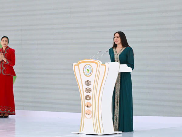 Leyla Əliyeva Aşqabadda MAMA “Ana təbiət” beynəlxalq incəsənət sərgisinin açılışında iştirak edib - <span class="color_red">(Foto)</span>