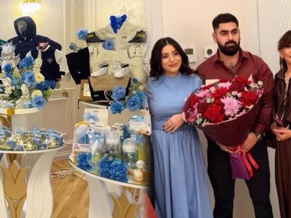Elnarə Abdullayeva nəvəsi üçün bu qədər xonça hazırlatdı - <span class="color_red">(Video)</span>