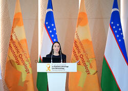 Leyla Əliyeva beynəlxalq tədbirdə uşaqlarda onkoloji xəstəliklərlə mübarizədə qlobal əməkdaşlığın əhəmiyyətinə diqqət çəkib  - <span class="color_red">(Foto)</span>