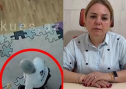 Autizmli uşağa zorakılıq edən müəllim üzr istədi - <span class="color_red">(Video)</span>