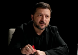 Zelenski müsahibə zamanı ağladı - <span class="color_red">(Video)</span>