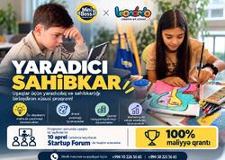 Leonardo İncəsənət Məktəbi ilə MiniBoss Biznes Məktəbi birgə "Yaradıcı Sahibkarlıq" proqramına başladı