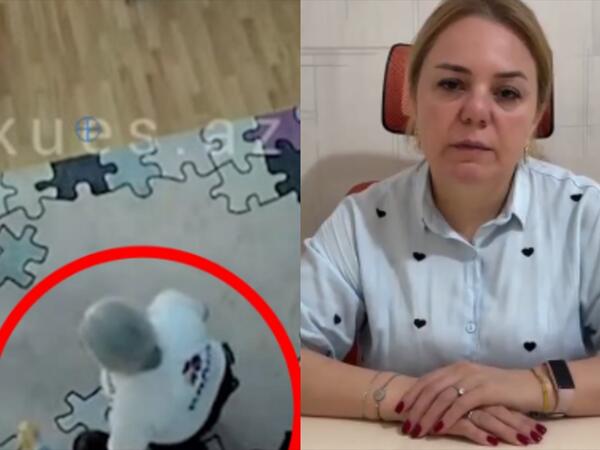 Autizmli uşağa zorakılıq edən müəllim üzr istədi - <span class="color_red">(Video)</span>