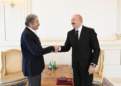 Prezident İlham Əliyev Fərhad Xəlilova “İstiqlal” ordenini təqdim edib - <span class="color_red">(Foto)</span>