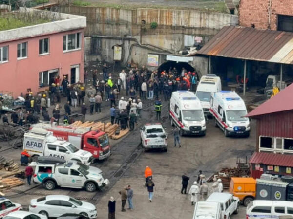 Türkiyədə mədəndə partlayış: 2 ölü, 5 yaralı var - <span class="color_red">(Video)</span>