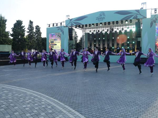 Zeytun Festivalının açılışı olub - <span class="color_red">(Foto)</span>