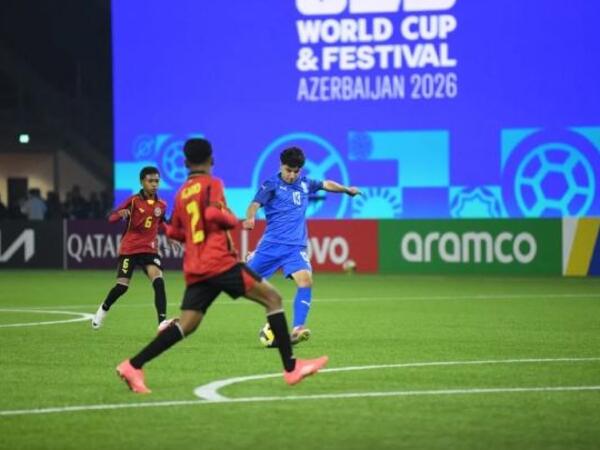 Azərbaycan millisi mundiala böyükhesablı qələbə ilə başladı