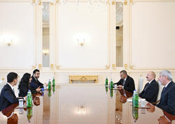 Prezident İlham Əliyev Dünya Turizm Təşkilatının Baş katibini qəbul edib - <span class="color_red">(Foto)</span>