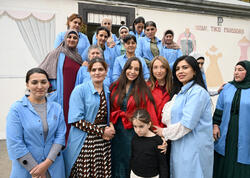 Leyla Əliyeva Şamaxıda sosial tikiş müəssisəsinin fəaliyyəti ilə tanış olub - <span class="color_red">(Foto)</span>