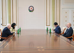 Azərbaycan Prezidenti BMT-nin Sivilizasiyalar Alyansının ali nümayəndəsini qəbul edib <span class="color_red">(Foto)</span>