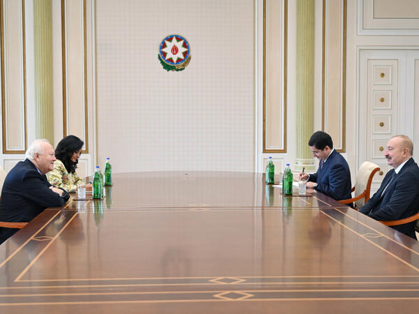 Azərbaycan Prezidenti BMT-nin Sivilizasiyalar Alyansının ali nümayəndəsini qəbul edib <span class="color_red">(Foto)</span>