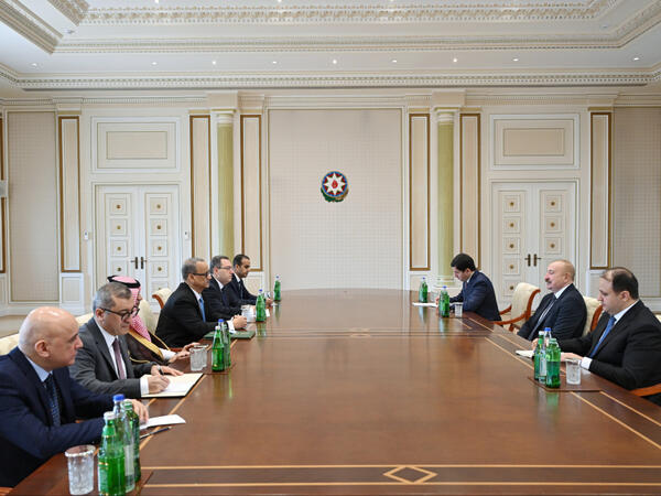 Prezident İlham Əliyev İslam Əməkdaşlıq Təşkilatının Baş katibini qəbul edib <span class="color_red">(Foto)</span>