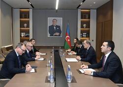Ceyhun Bayramov Zuyevlə beynəlxalq terrorçuluğu müzakirə edib - <span class="color_red">(Foto)</span>