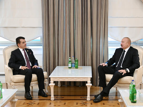 Prezident İlham Əliyev ICESCO-nun Baş direktorunu qəbul edib <span class="color_red">(Foto)</span>