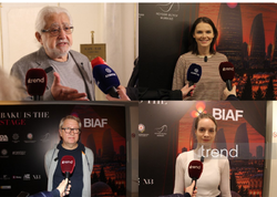 Lev Dodin Bakıya özünün “Qağayı” tamaşasını gətirib: Yelizaveta Boyarskaya və İqor Çerneviç Azərbaycandan təəssüratlarını bölüşüblər - <span class="color_red">(Foto)</span>