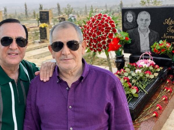Manaf Ağayev qardaşının vəsiyyətini yerinə yetirdi