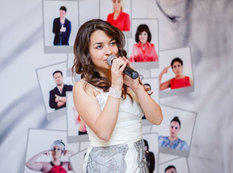 Azərbaycanlı müğənni beynəlxalq festivalda - FOTO