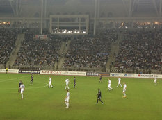 "Qarabağ"ın zəfərinə o da baxdı: ən sadiq azarkeş - FOTO