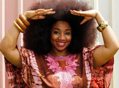 Ən uzun "afro" saçlı qadın: 128 santimetr - FOTO