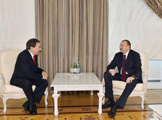 Prezident İlham Əliyev Sosialist İnternasionalının baş katibini qəbul edib - YENİLƏNİB - FOTO