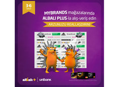 "ALBALI PLUS"la uğurlu seçim: MyBrands mağazalar şəbəkəsi