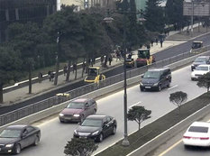 Bakıda daha bir yol təmirə bağlandı