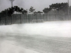 Yaşıl meydanımızda ağ xalı - FOTO