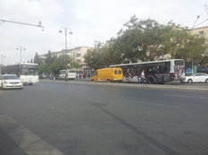 Bakıda özbaşına avtobus marşrutları - SİYAHI - FOTO