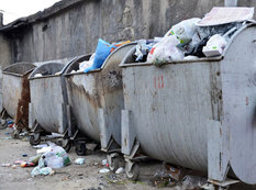 Qubada zibillər aylarla yığılır - Sakinlər öz hesabına təmizləyir