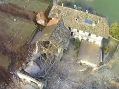 Qayalar evi viran qoydu - VİDEO