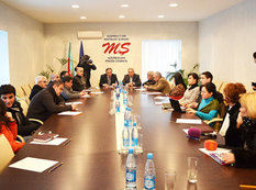 Məmməd Əmin Rəsulzadəyə həsr olunmuş "Bir kərə yüksələn bayraq" filminin təqdimatı olub - FOTO