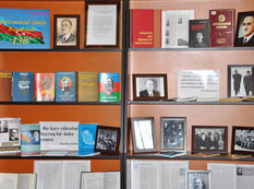 Məhəmməd Əmin Rəsulzadənin 130 illik yubileyi ilə bağlı sərgi təşkil edilib - FOTO