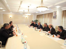 Nazir Qarabağ qaziləri ilə görüşüb - FOTO