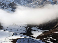 Azərbaycan dağlarının qış görüntüləri - FOTOSESSİYA
