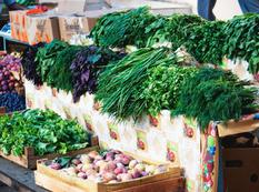 Bakıda göyərti çəki ilə satılmağa başlayıb