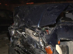 Bakıda qəza: 3 nəfər ağır xəsarət aldı - FOTO