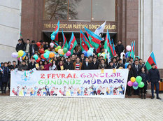 Gəncə gəncləri bayramlarını qeyd edirlər - FOTO
