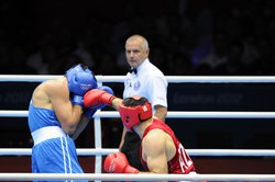Azərbaycanlı boksçu Olimpiya oyunlarının yarımfinalına vəsiqə qazanıb - YENİLƏNİB - FOTO
