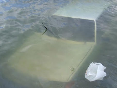 Sabirabadda avtomobil kanala aşdı - sürücü öldü