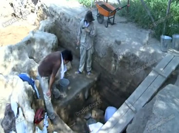 Tovuzun Göytəpə qədim yaşayış yerində arхeoloji qazıntı işləri davam etdirilir - FOTO
