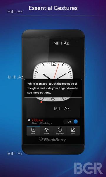 Tanış olun: yeni BlackBerry 10 əməliyyat sistemi - FOTOSESSİYA