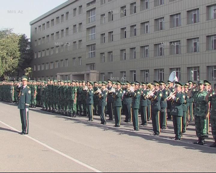 Cəlilabad rayonu Göytəpə sərhəd dəstəsində hərbi andiçmə keçirildi - FOTO