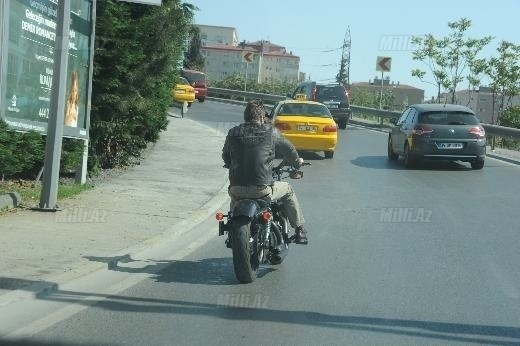 Kıvanc Talıtuğun motosiklini əlindən kim aldı? - FOTO